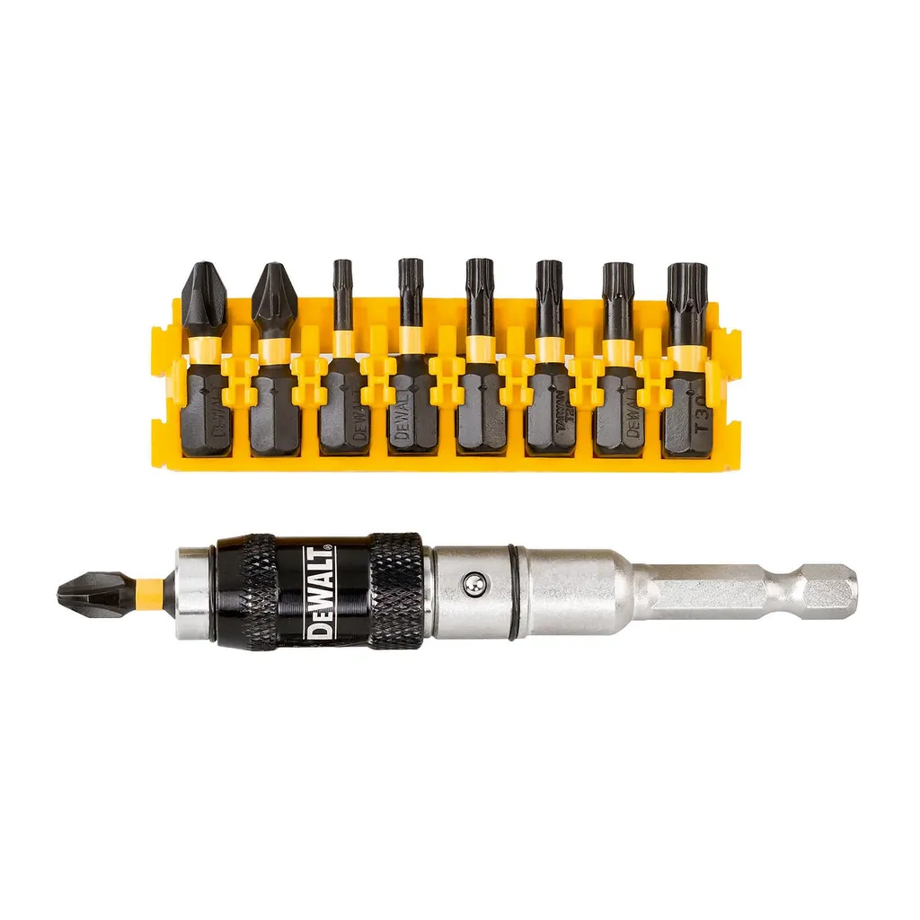 Kit DEWALT DT70518T: 10 Inserti Torsione per Avvitatori a Impulsi Professionali