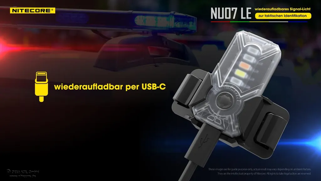 Nitecore NU07 LE : Évitez les Risques avec cette Balise de Repérage LED - 7