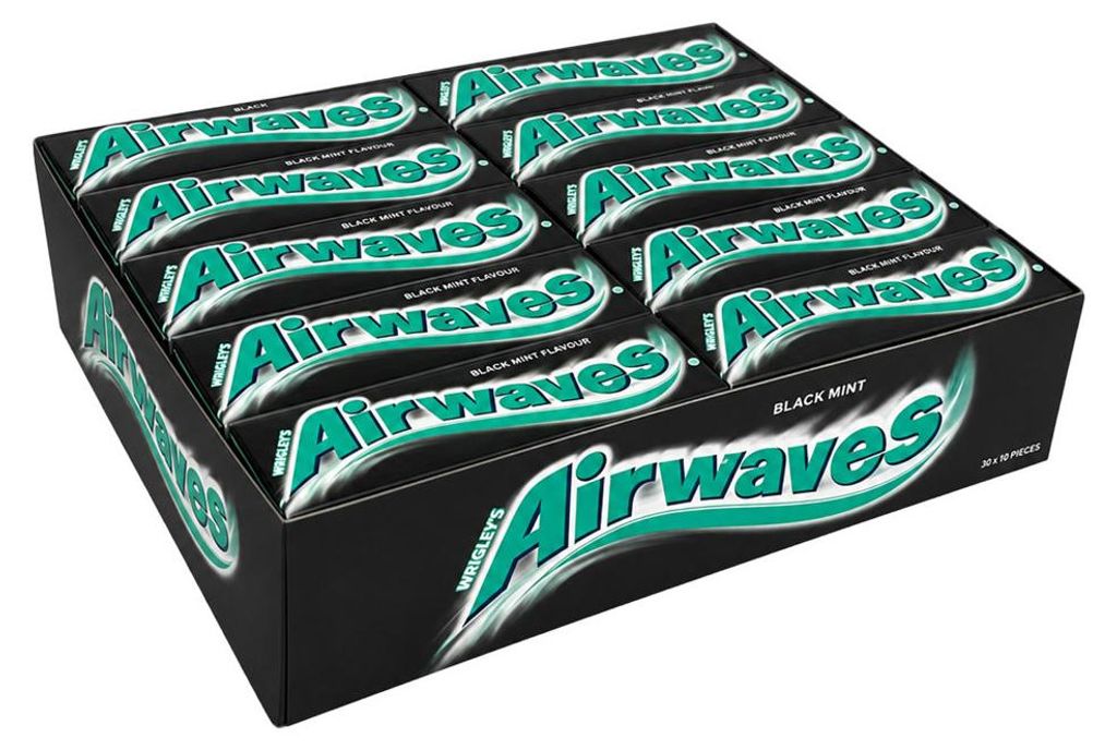 Wrigley`s Airwaves Black Mint Flavour Kaugummi 30x 14g Produktbild 