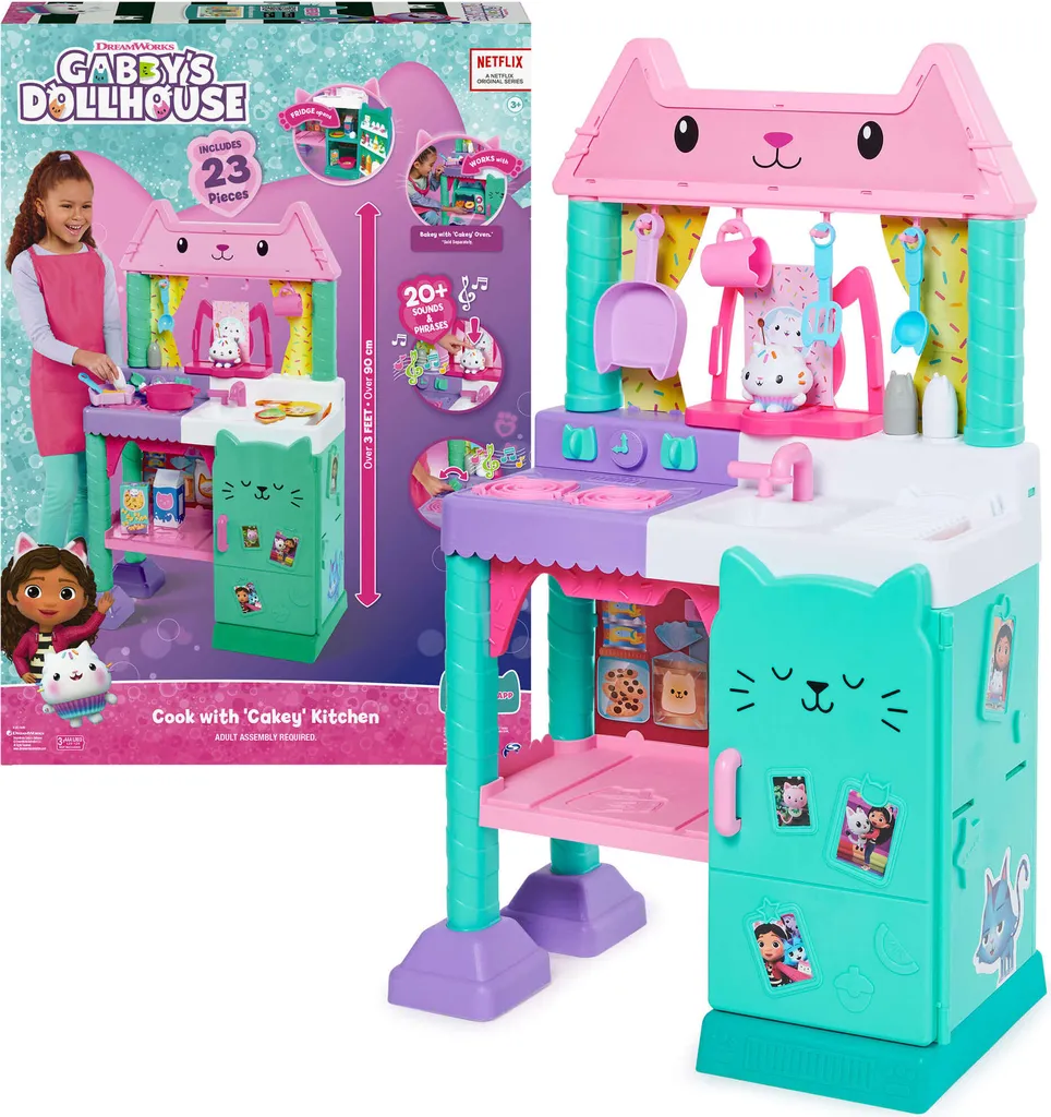 Cuisine interactive Cat's Cottage Gabi Koch avec effets surprises