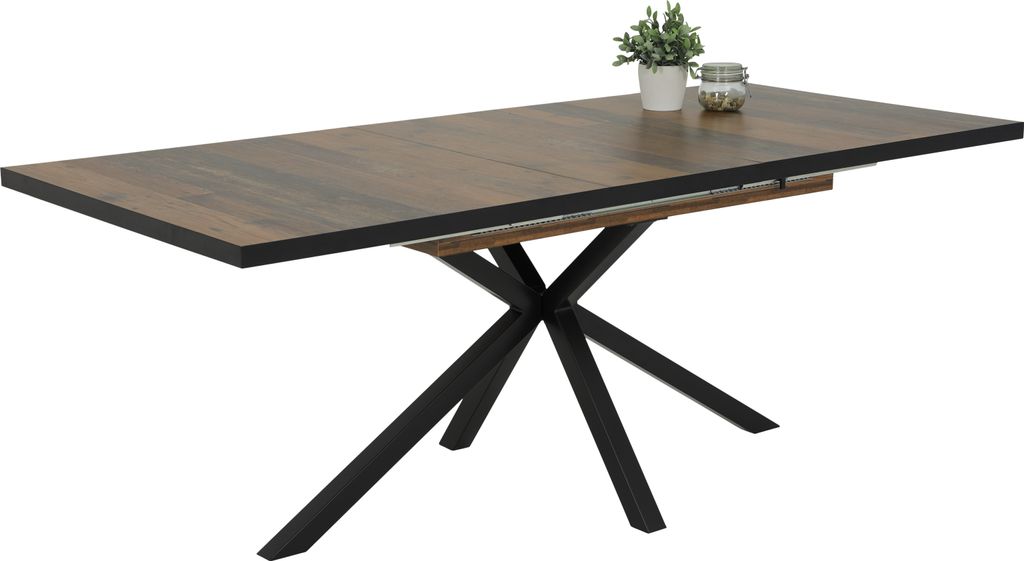 Esstisch Malou I - Nachbildung Oldwood - Metallgestell Produktbild 3