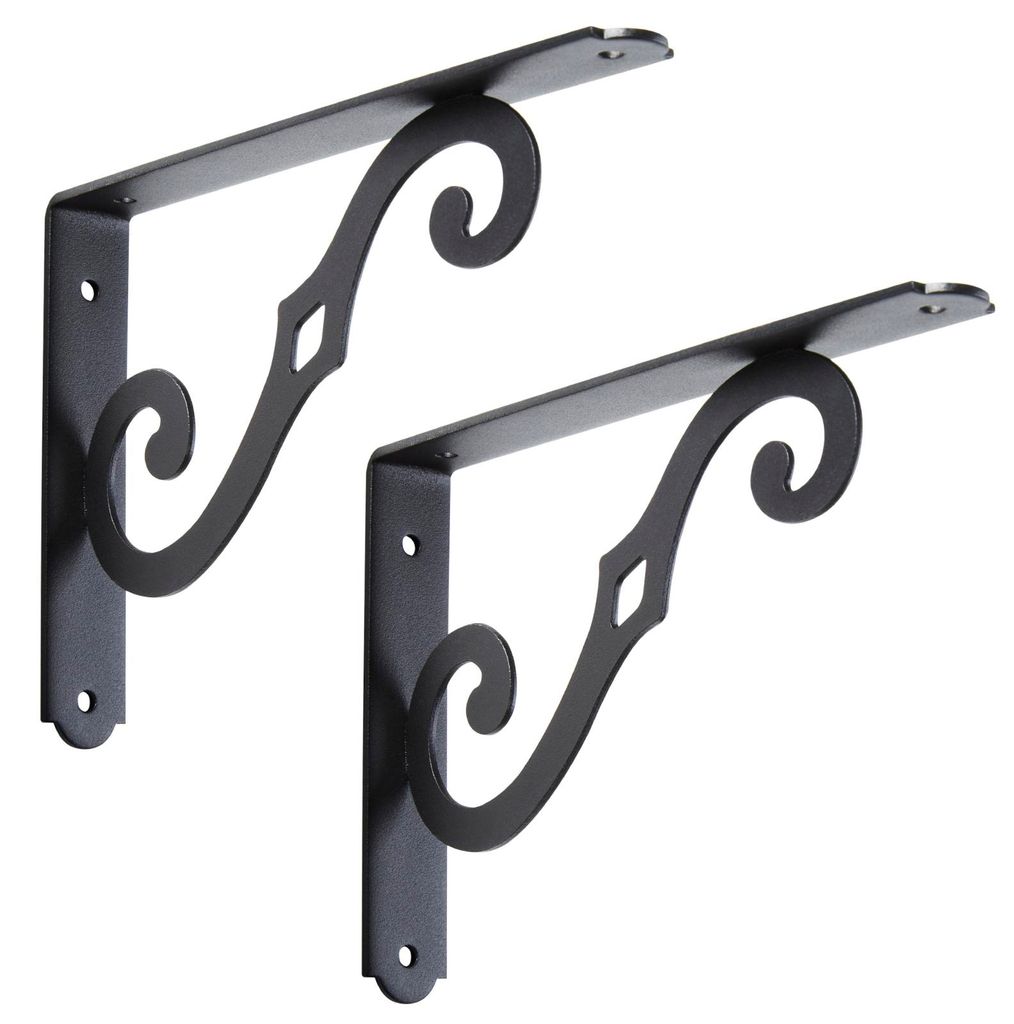 SOTECH Regalkonsole BLACKLINE II 200 x 140 mm schwarz (2 Produktbild 
