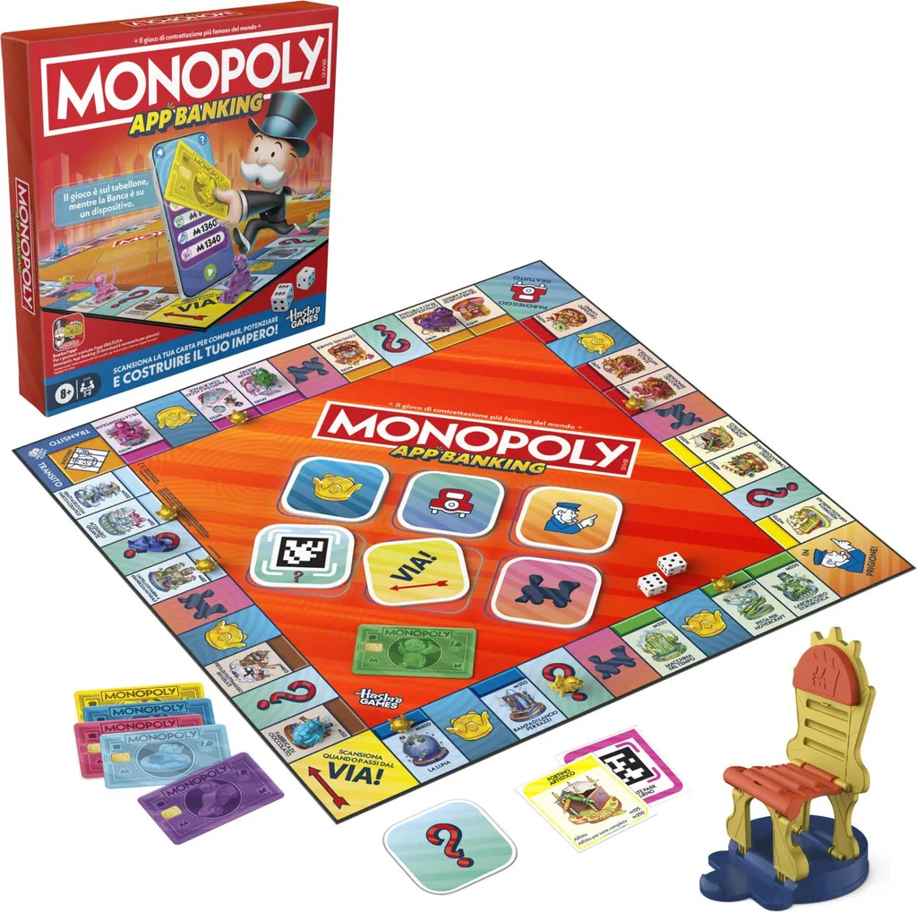 Jeu de Famille Monopoly G1424103 de Simulation Économique dès 8 Ans