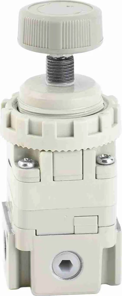 Régulateur d'air comprimé pneumatique avec manomètre de précision 1/4 - 4