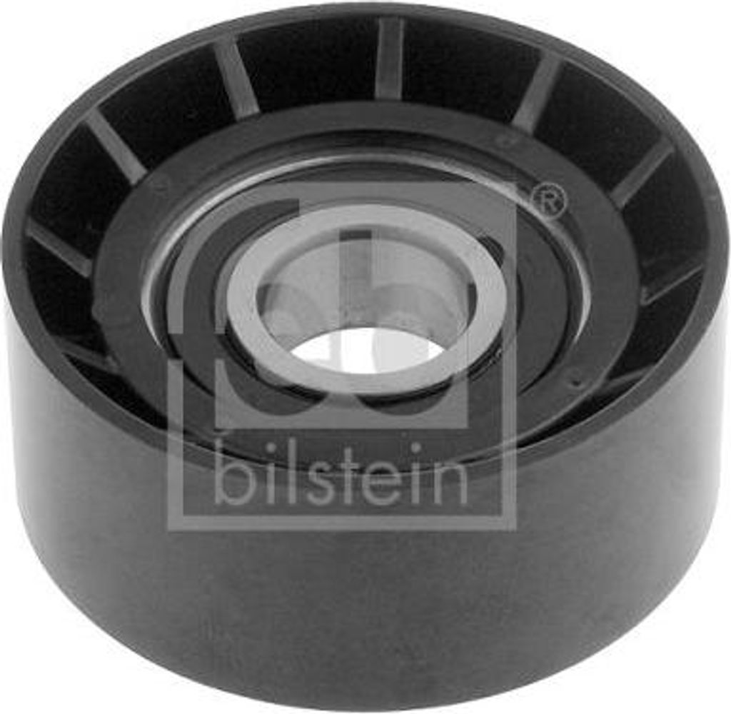 FEBI BILSTEIN 21033 Umlenk-/Führungsrolle, Keilrippenriemen OE 7700102931 kompatibel mit Logan, Sandero, Galaxy, S-Max, Interstar, Primastar, Mova...