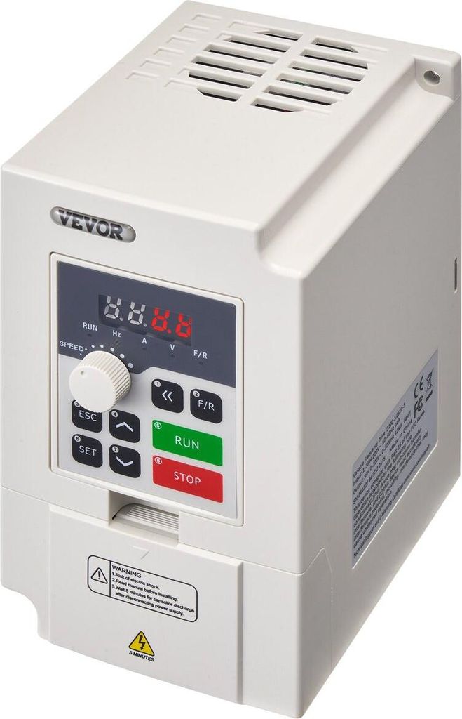 Frequenzumrichter 4 PS, 3 kW, 14 A, 1- oder 3-phasiger Wechselstrom, 220 V Eingang, 3-phasiger Wechselstrom, 0–220 V Ausgang
