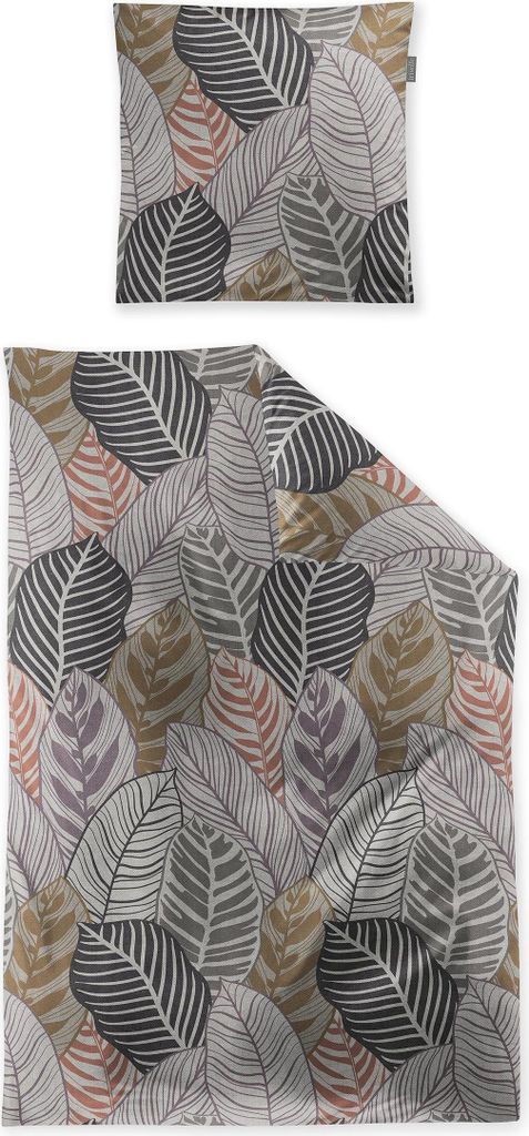 Irisette GmbH & Co. KG Edel-Feinbiber Bettwäsche Set Koala 8628 Farbe multi Größe 155x220+80x80