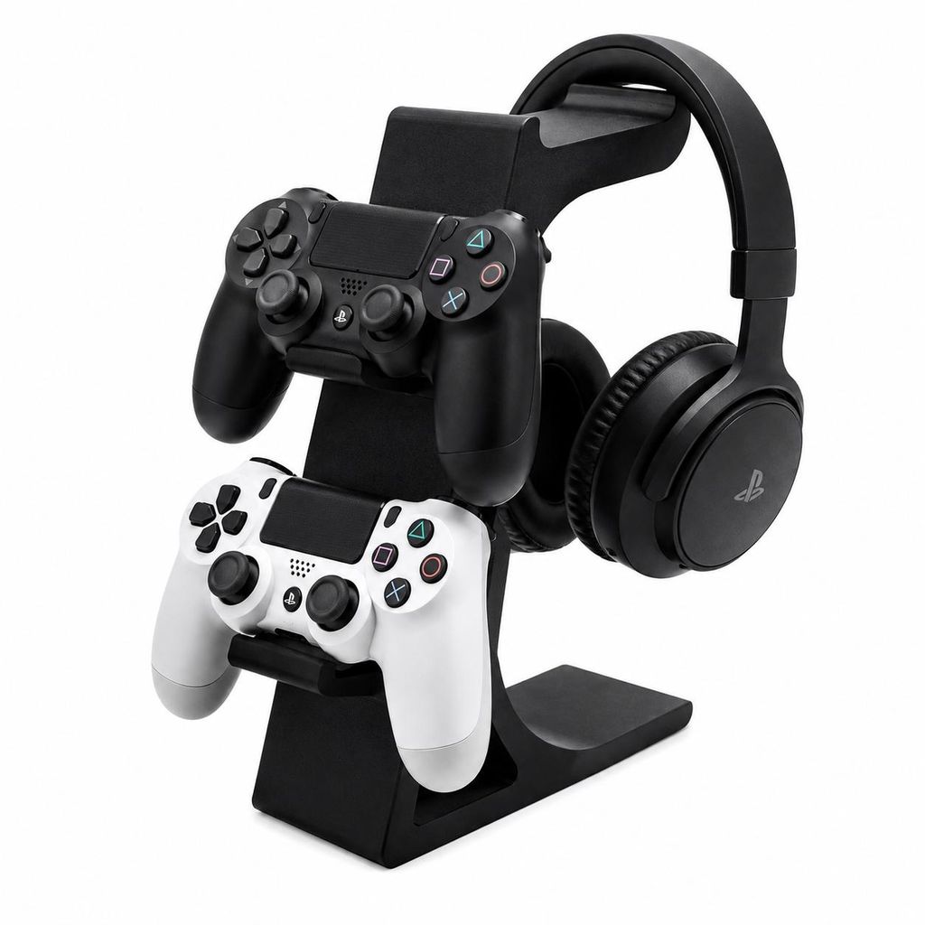 Support pour casque et manette PS5, PS4, Xbox One, couleur Image du produit  Image générée par une IA