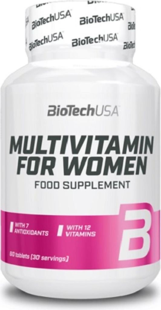 BioTech Multivitamn pre eny (60 tabliet) Obrázok produktu 
