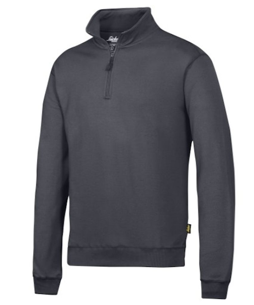 Snickers Sweatshirt Troyer Navy-M