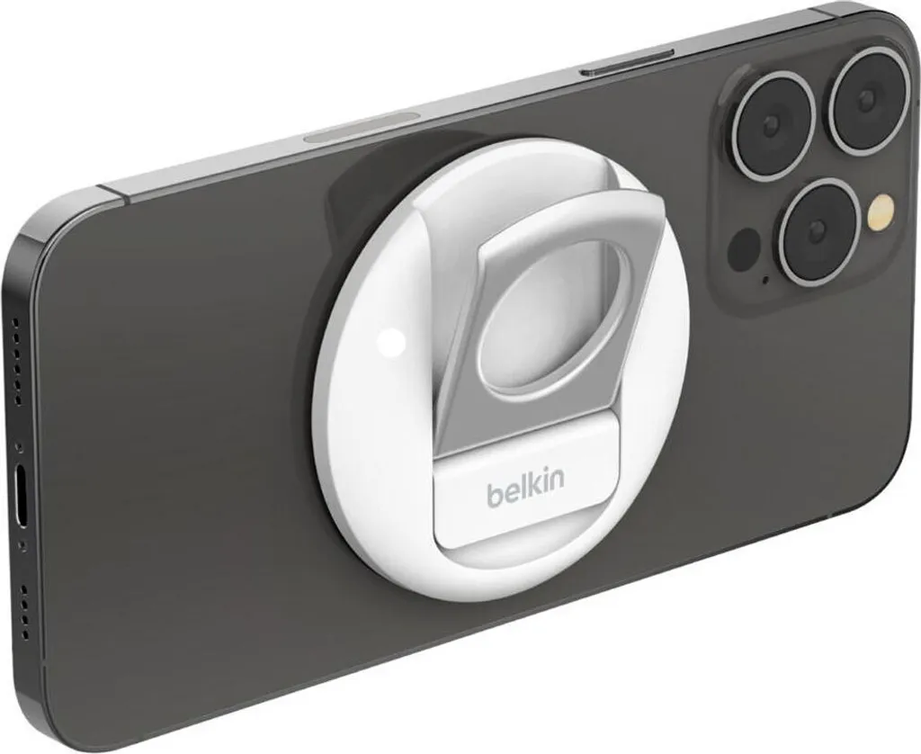 Support Belkin iPhone MagSafe Blanc avec Anneau Support pour MacBook - 17