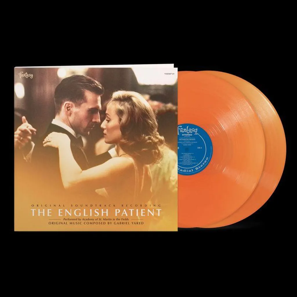 Bande Originale Le Patient Anglais en Vinyle Couleur Orange Deluxe LP