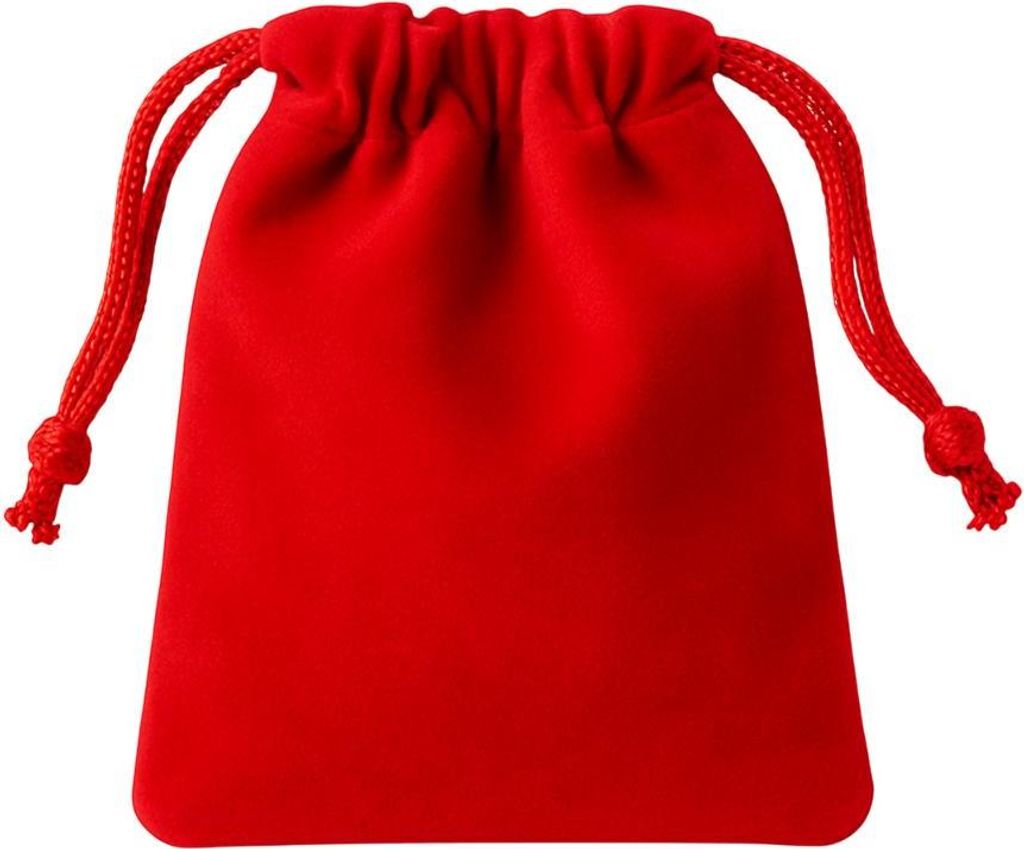 Geschenk Samtbeutel - Rot / 9x12cm KP38479