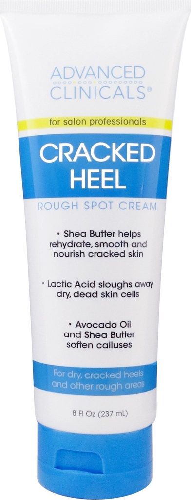 Advanced Clinicals rissige Ferse raue Stelle Creme, 8 Fl Oz Produktbild 