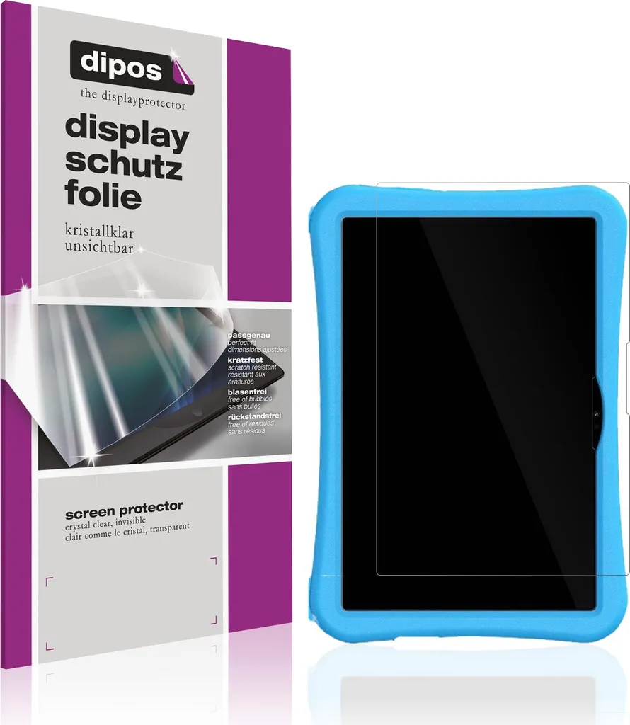 2x Pellicola Protettiva Umidigi G5 Tab Kids | dipos Claro Protezione Schermo