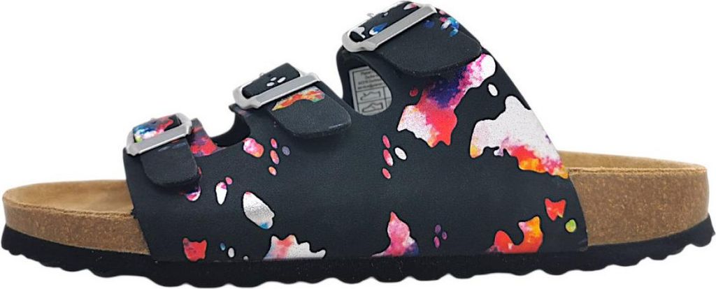 Jane Klain Supersoft Damen Pantolette in Schwarz, Größe 38