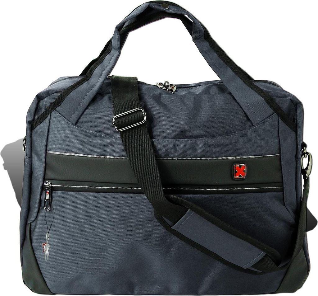 Travel N Meet Reisetasche, Sporttasche Spinnstoff grau Weekender D2OTD4211K