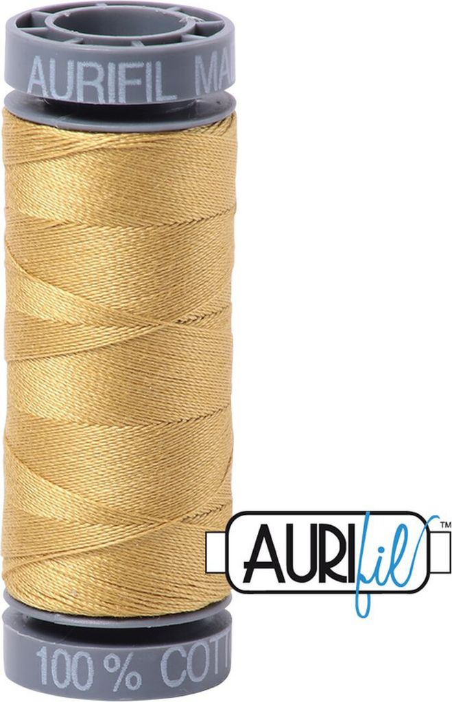 AURIfil Nähgarn MK28WT 750m, 100% Baumwolle : 2920 Light Brass AURIfil: 2920 Light Brass