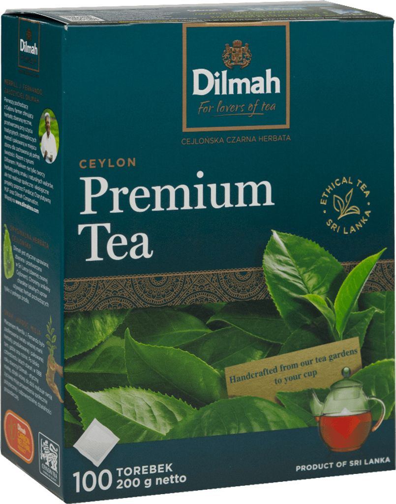 Dilmah Ceylon Premium Tea 100x2 g Zdjęcie produktu 