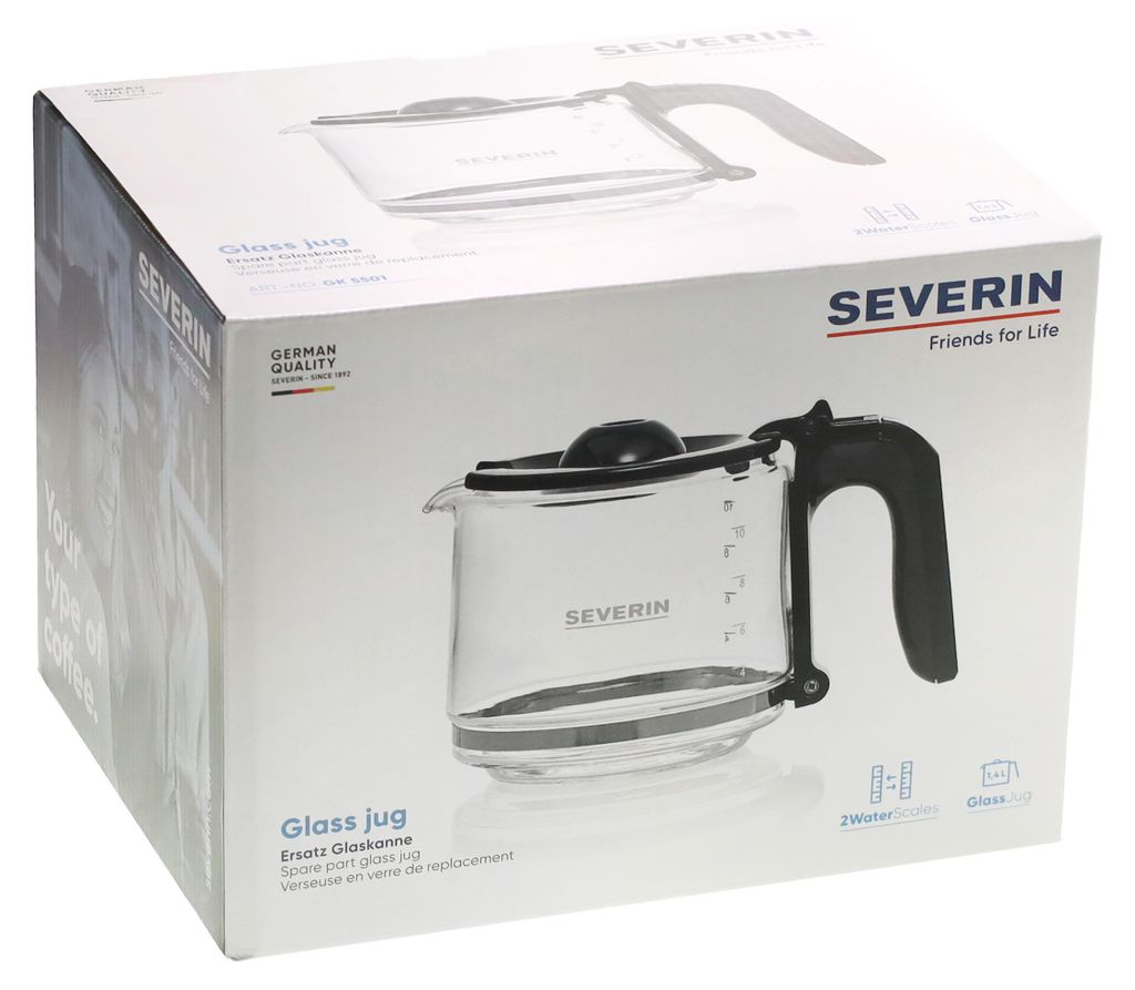 SEVERIN Caraffa in vetro GK 5501, 1,4 litri Immagine del prodotto 