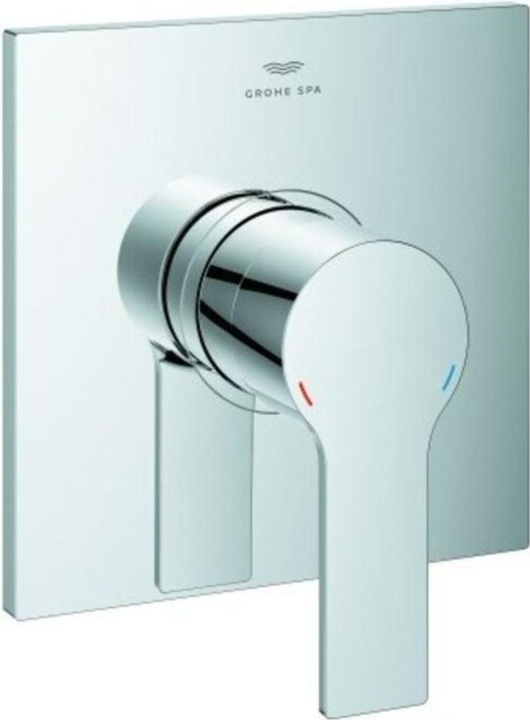 GROHE Einhand-Brausebatterie Allure 19317_1, Fertigmontageset für Rapido SmartBox, chrom