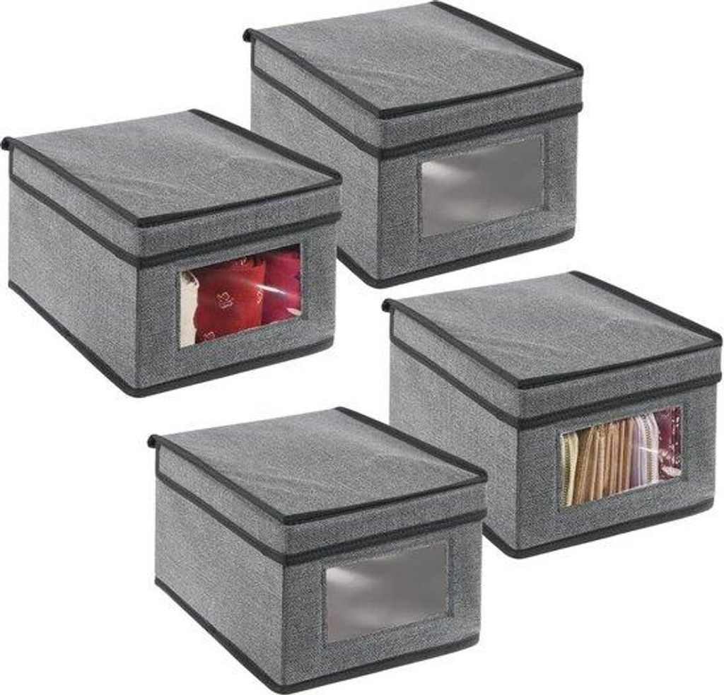 Unterbett-Lagerraum - Kleiderschrankbox \ Faltbare Lagerboxen Schrankorganizer \ Kleiderschranktaschen