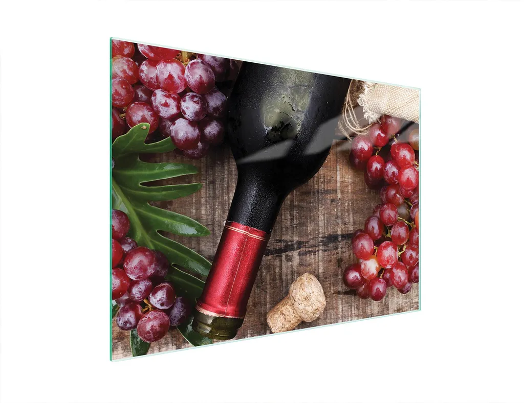Tagliere in vetro 40x30 vino - 1