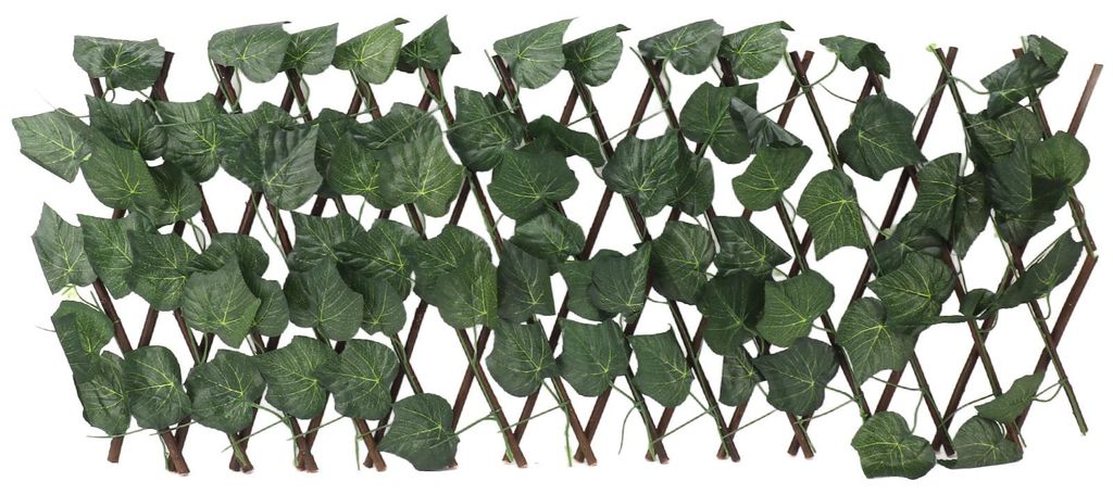 Künstliche Hecken, Zaunsimulation, erweiterbarer Sonnenschutz, wasserdichte Formschnitt-Heckenpflanze für Weinblätter im Garten
