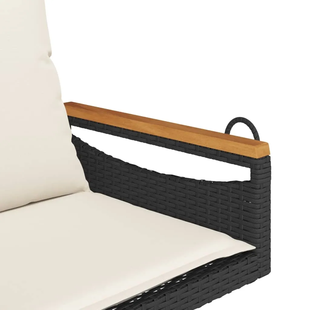 Panchina SYFAX™ Dondolo Polyrattan: Il Relax per la tua Famiglia - 6