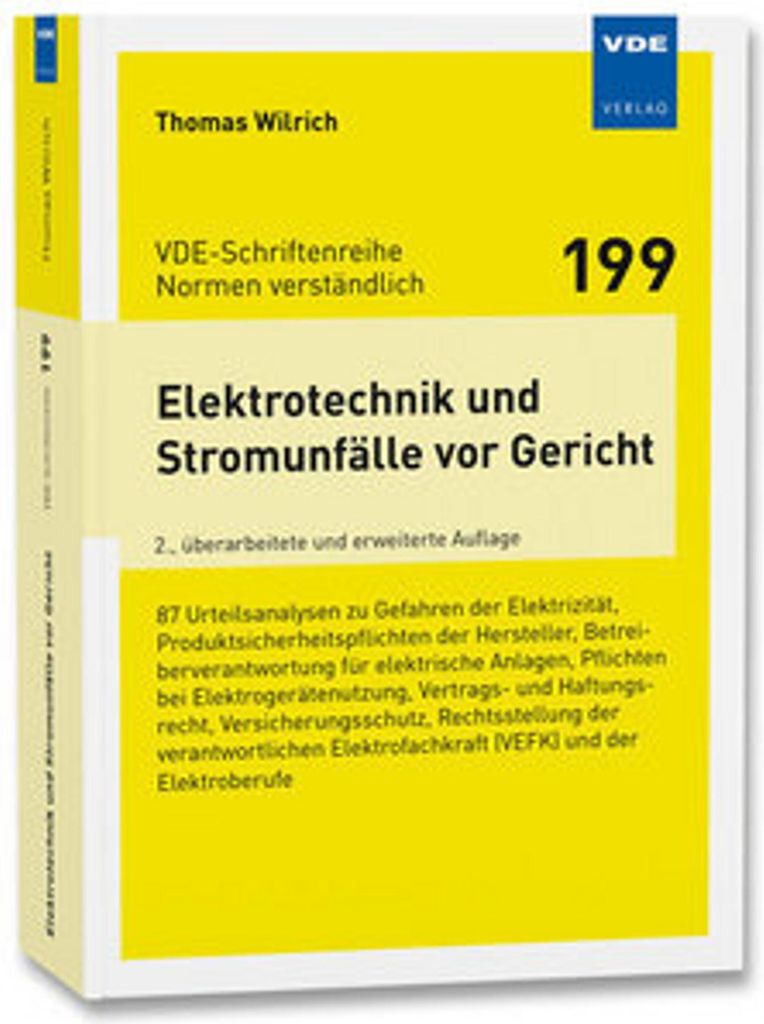 Elektrotechnik und Stromunfälle vor Gericht