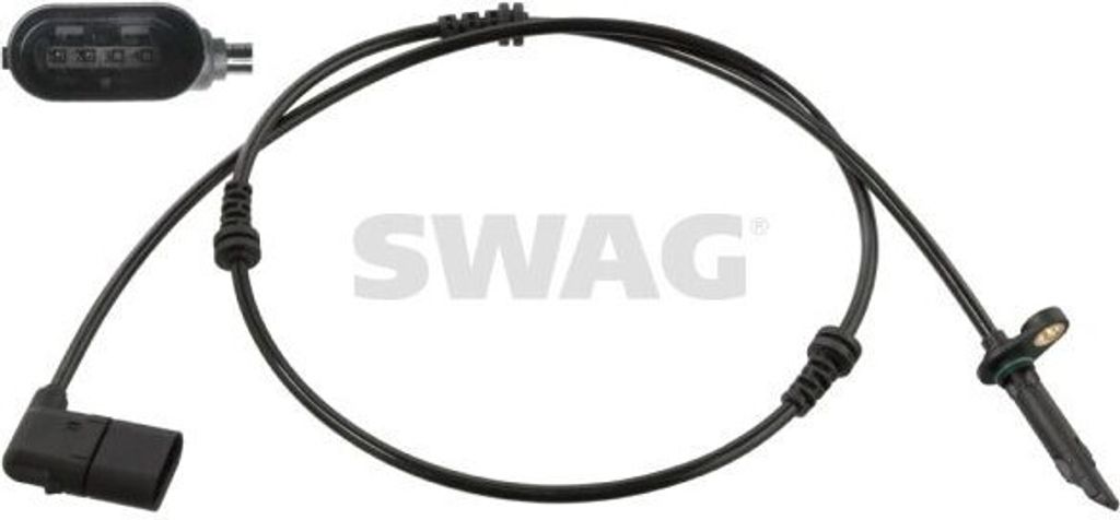 SWAG ABS Sensor Raddrehzahl Vorne Rechts passend für MERCEDES-BENZ C-Klasse T-modell (S205) 10 10 6851