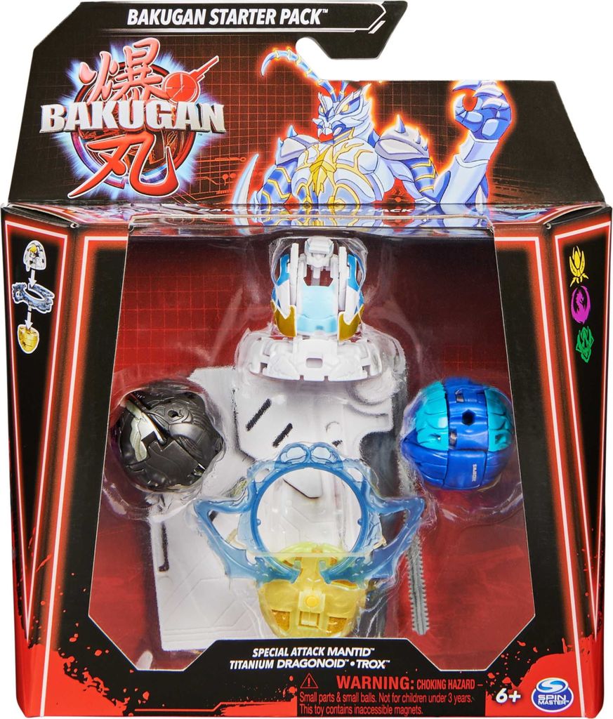 Bakugan BTB StarterPack 3S1 StarterPk 1 GML, Sada na hraní, Obrázek produktu 
