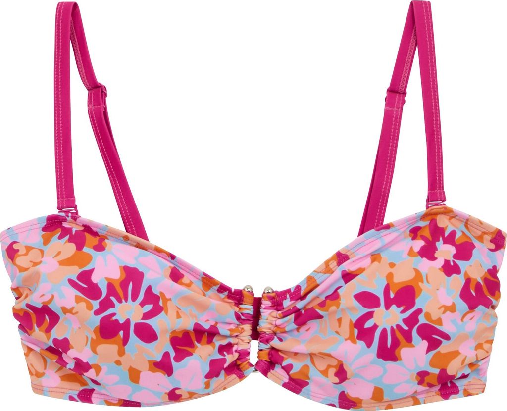 Regatta - "Aceana III" Bikini Oberteil für Damen RG11487 (42 DE) (Pink/Blau/Orange)