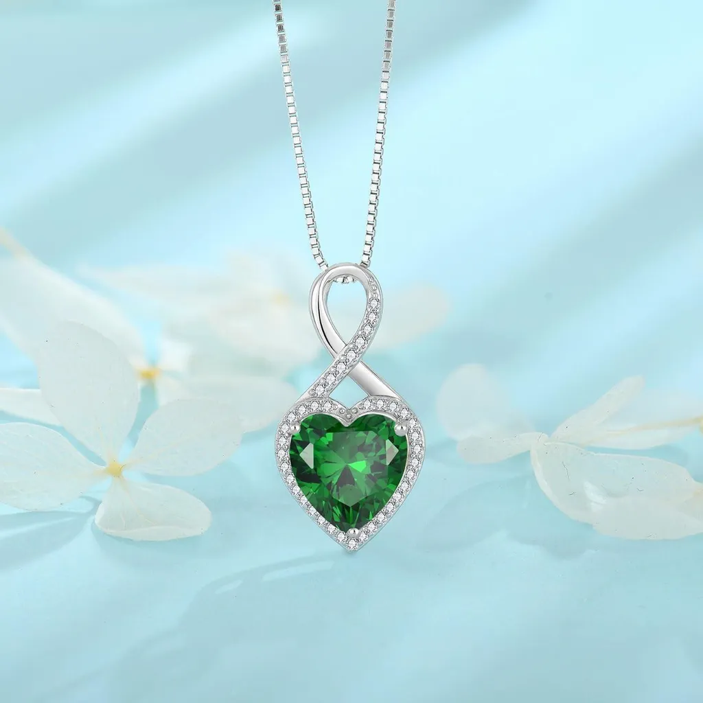 Collier Argent 925 Émeraude : Bijou Durable qui ne Noircit Pas - 3