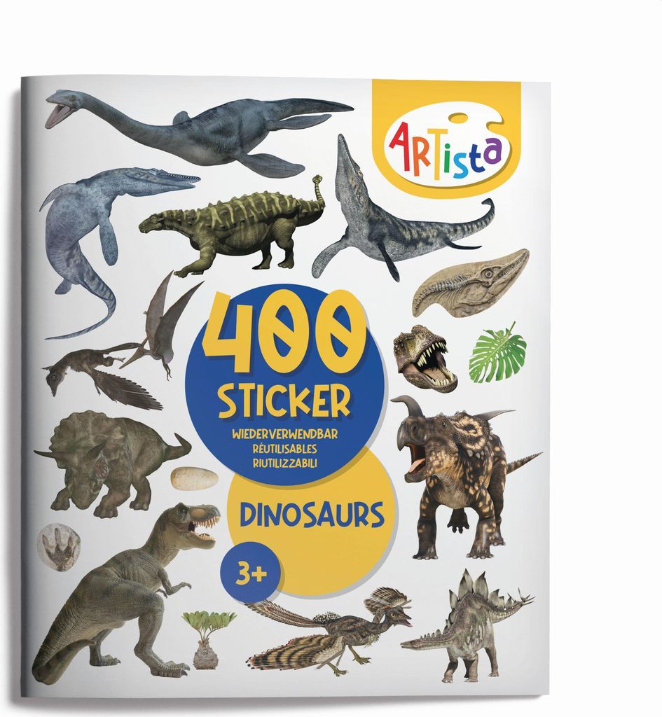 Artista - Stickerbuch Dinosaurier Produktbild 