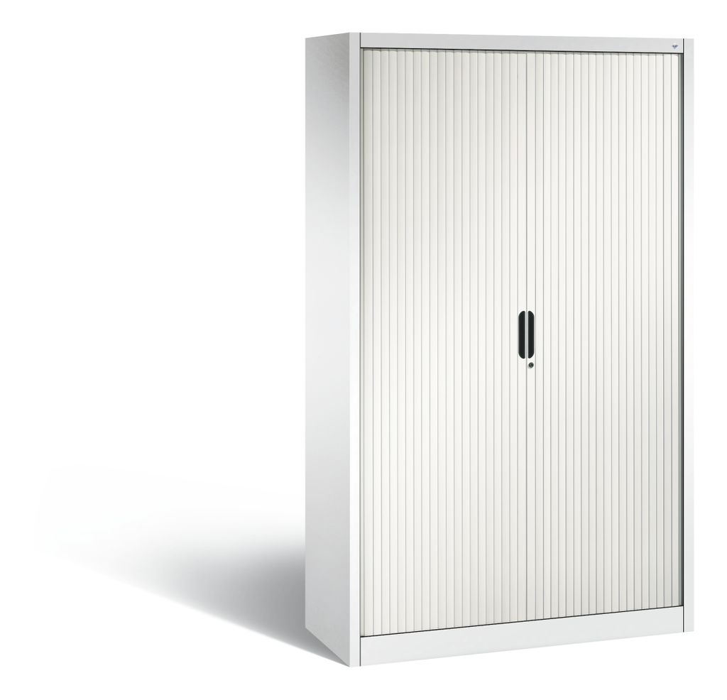 CP Omnispace Rollladenschrank verkehrsweiß 4 Fachböden 120,0 x 42,0 x 198,0 cm