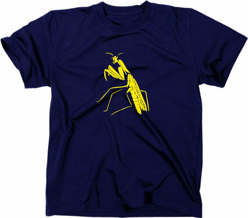 Styletex23 T-Shirt Gottesanbeterin, Praying Mantis, Mantid, Navy, M