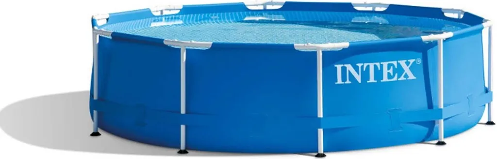 INTEX 28202GN Kit Piscine Metal Frame Pool avec Pompe de Filtration GS