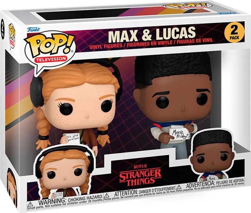 Funko Pop! Stranger Things - Zestaw figurek Max & Lucas 2 Obrázok produktu 