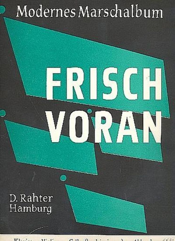 Frisch voran 18 berühmte Märschefür Akkordeon