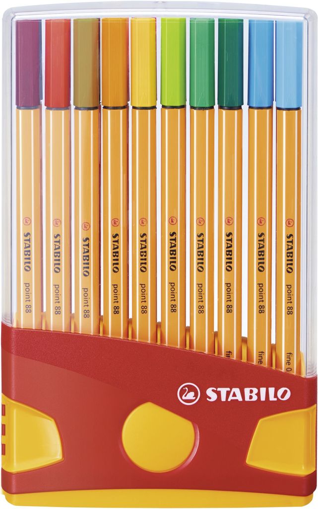 STABILO Point 88, Multi, Viacfarebný, 0,4 mm, Nemecko, 222 Obrázok produktu 