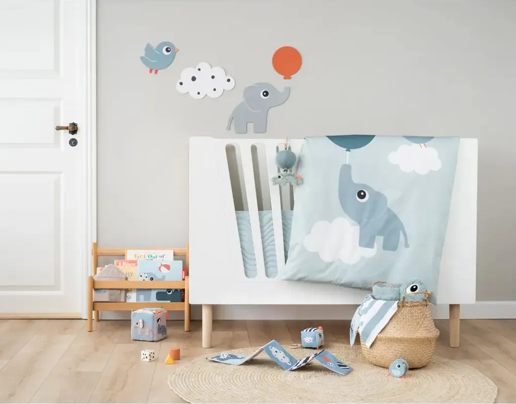 Cube Sensoriel Dépliable Multicolore avec Miroir et Textures Variées - 3
