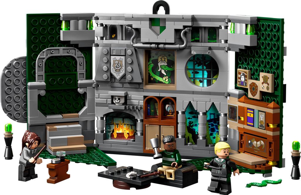 LEGO 76410 Harry Potter Hausbanner Slytherin Set, Hogwarts Produktbild 7