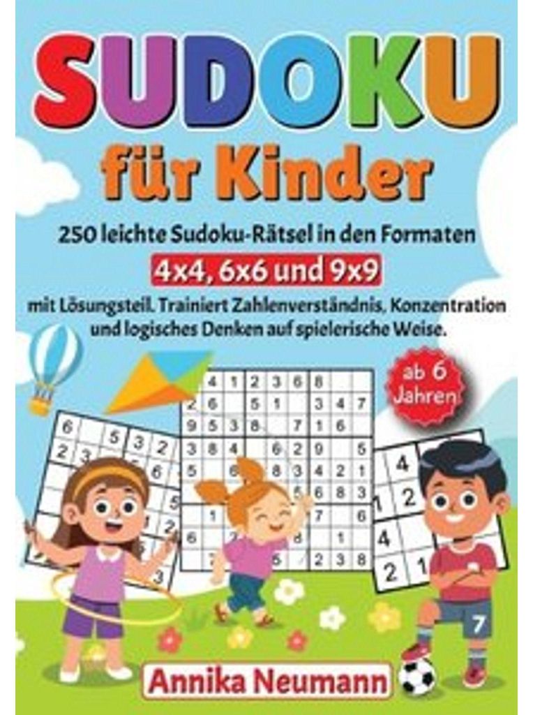 Sudoku für Kinder ab 6 Jahren