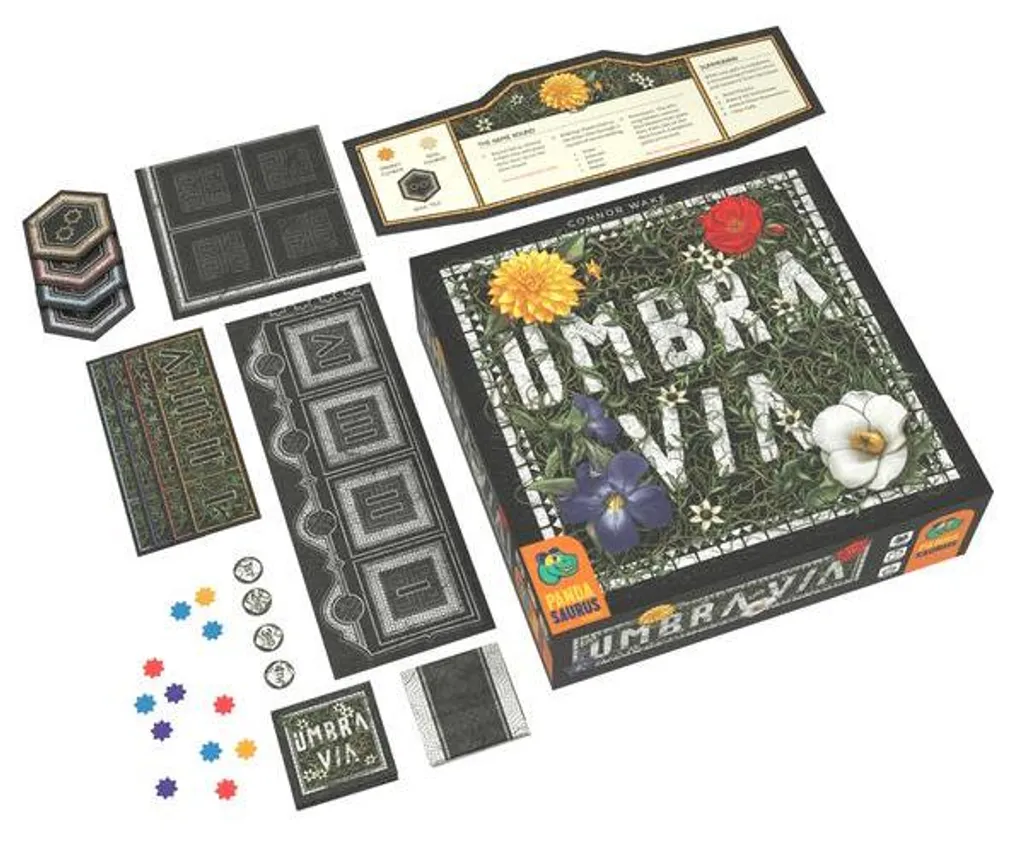 Umbra Via Jeu de Société de Stratégie Édition Anglaise pour Experts