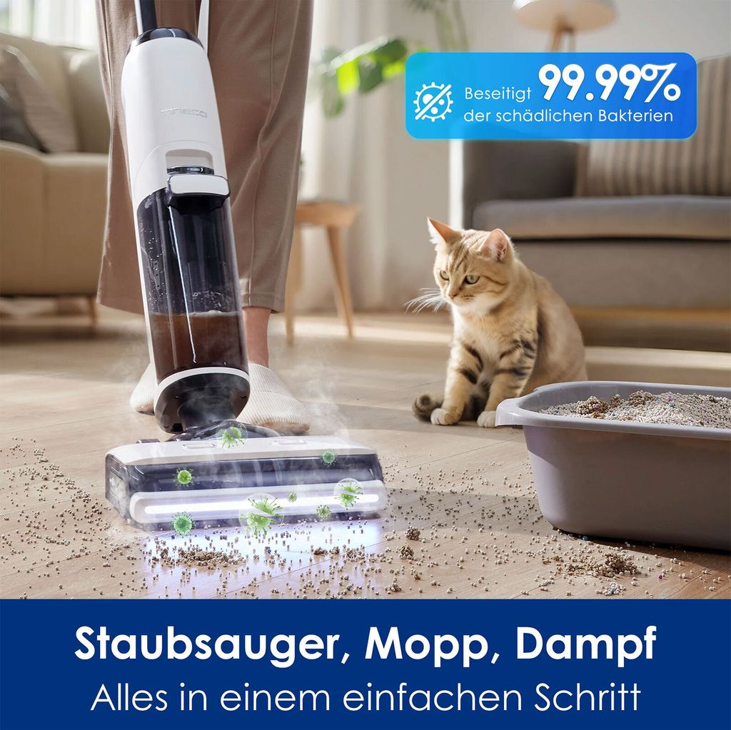 Vysavač na mokré a suché vysávání Tineco Floor One S7 Steam Obrázek produktu 3