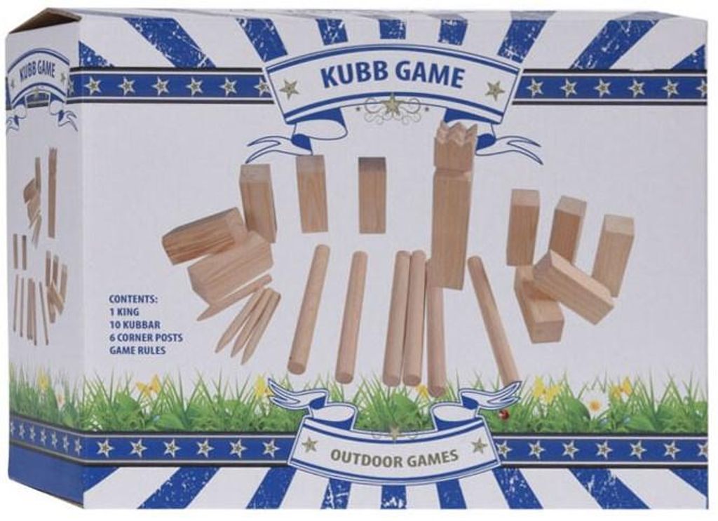 Outdoor Games Outdoor-Spiele Kubb-Spiel - Holz - 21-teilig Produktbild 