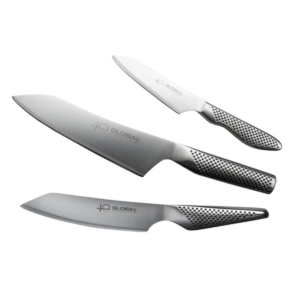 GLOBAL Set 3 Messer 40th Anniversary Produktbild 