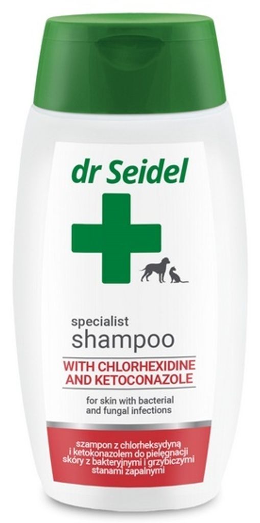 Shampoo Dr Seidel con clorexidina e ketoconazolo 220 ml Immagine del prodotto 