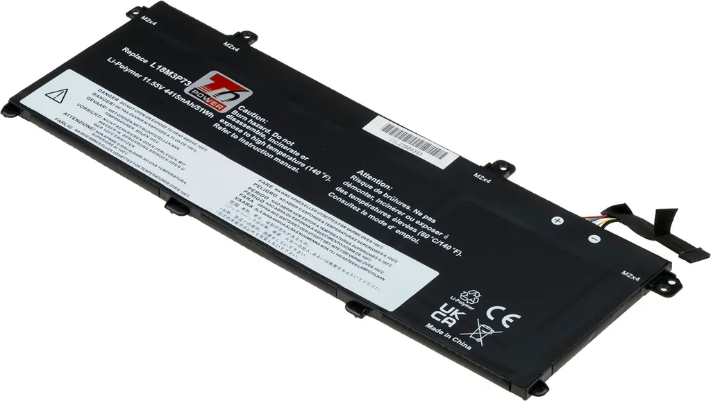 Batteria L18L3P73 per Lenovo ThinkPad T490 T495 P43s | T6 Power 51Wh